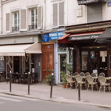 Parisian Studio In Oberkampf District شقة باريس